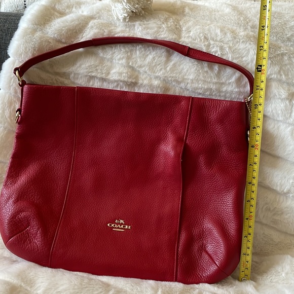 Authentic Red Coach Bag - Picture 6 of 6